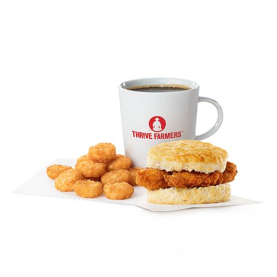Order Spicy Chick-fil-A Chick-n-Strips® Biscuit Meal food online from Chick-Fil-A store, Tucson on bringmethat.com