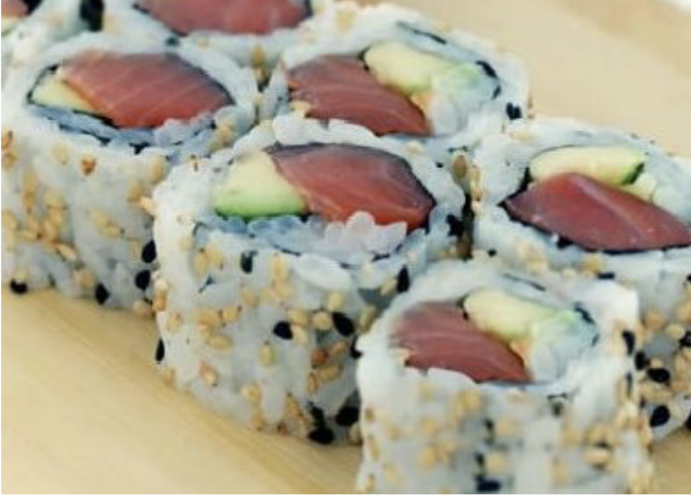 Order Tuna Avocado Roll food online from Tokyo Bay Restaurant store, Roswell on bringmethat.com