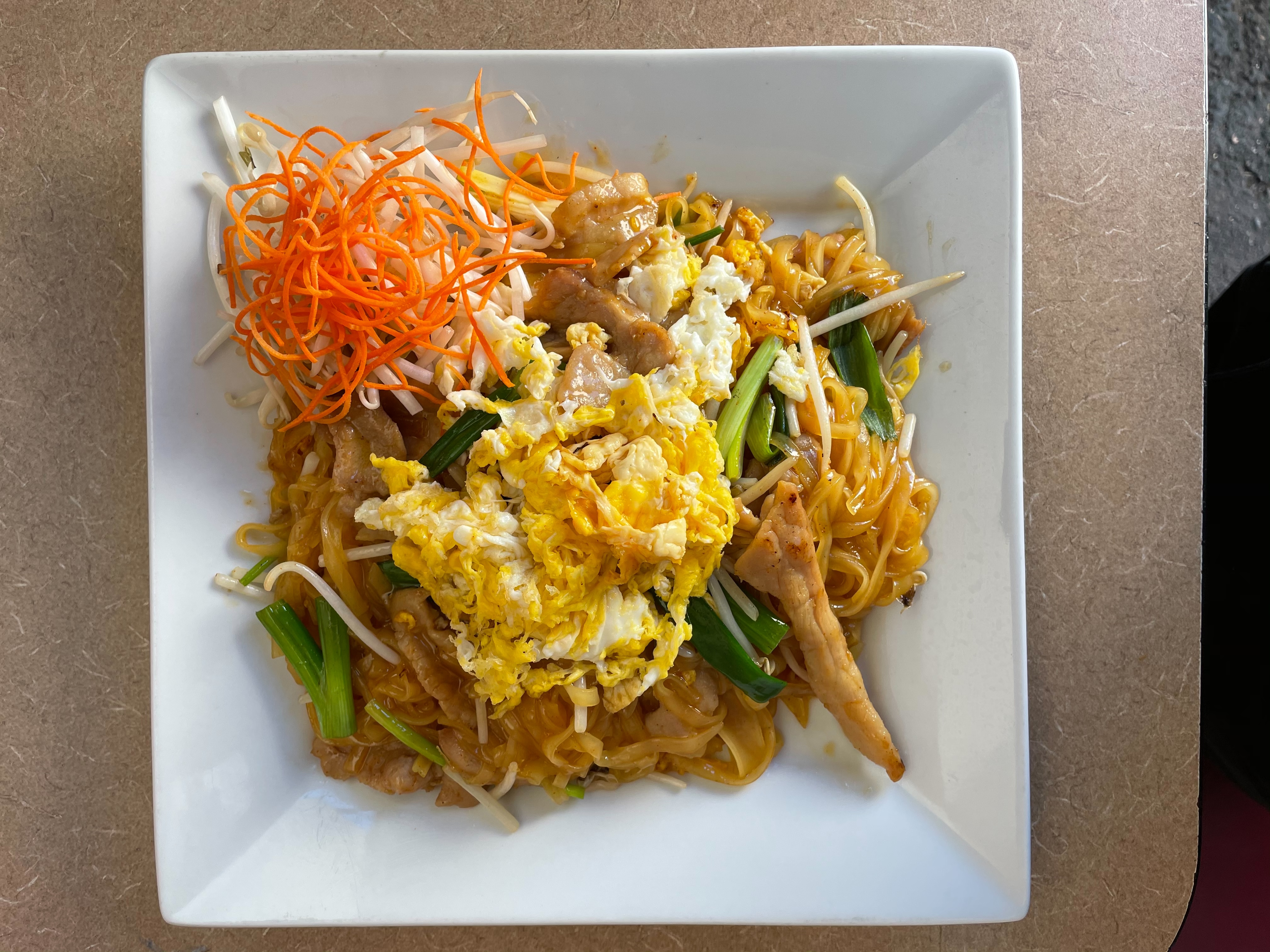 Order 25. Pad Thai food online from Malee Thai Cuisine store, Carson on bringmethat.com
