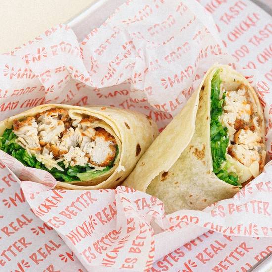 Order CAESAR WRAP * food online from Mad Chicken store, Milwaukee on bringmethat.com