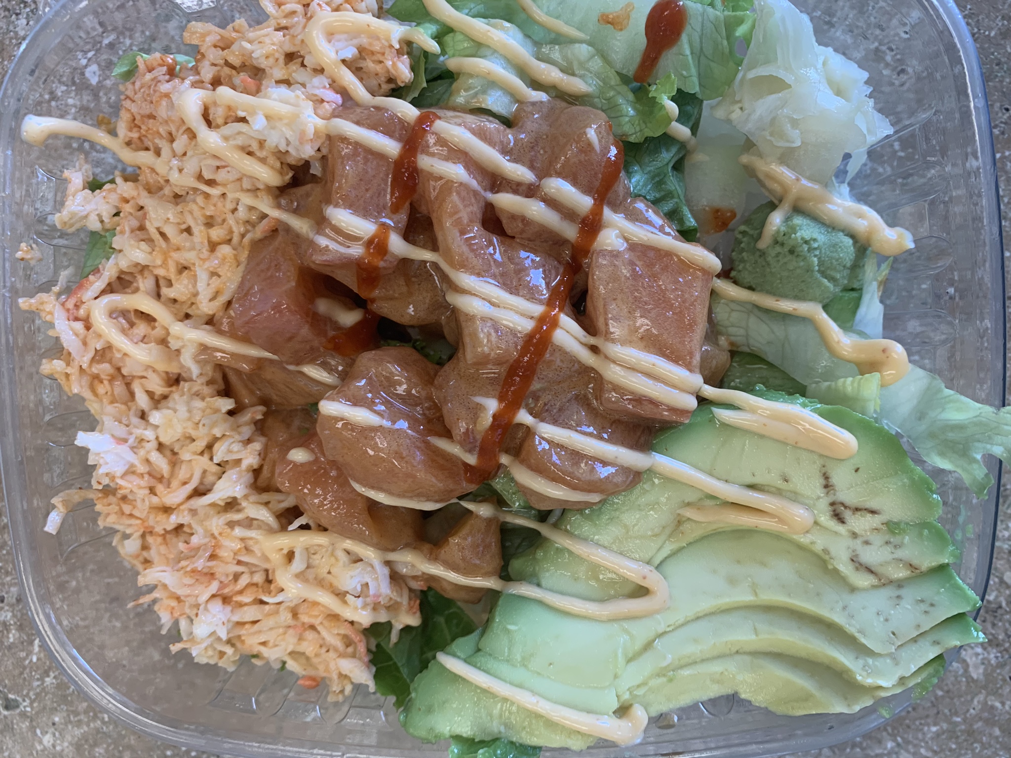 Order Spicy Salmon Bowl food online from Jazz Sushi Bar store, New Orleans on bringmethat.com