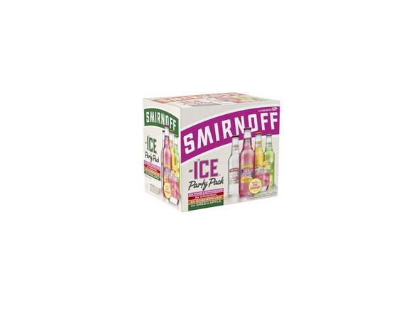 Order Smirnoff Ice Party Pack - 12x 11.2oz Bottles food online from Jenny Liquors store, Mt Prospect on bringmethat.com