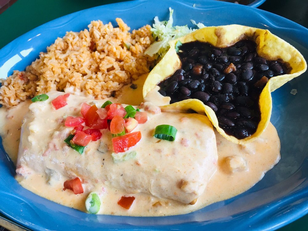 Order Seafood Chimichanga food online from El Paraiso Mexican Grill store, Snohomish on bringmethat.com
