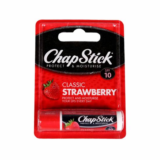 Order Chapstick Classic Strawberry food online from IV Deli Mart store, Goleta on bringmethat.com