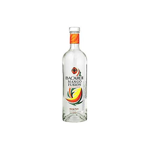Order Bacardi Mango Fusion Rum 750ml (750 ML) 105573 food online from BevMo! store, Paso Robles on bringmethat.com