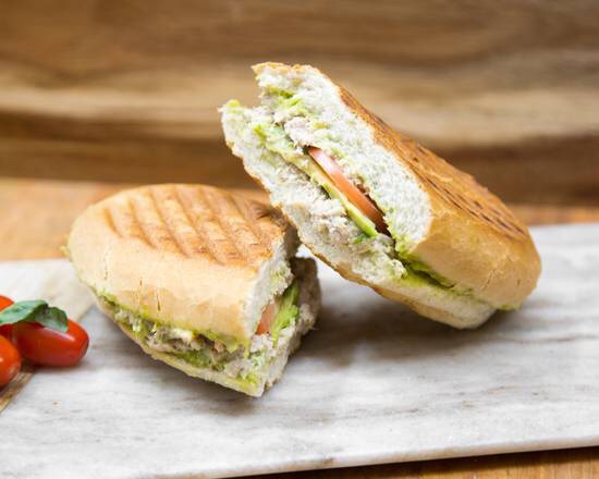 Order Tuna-Licious Panini Sandwich food online from Sylmar Fix store, North Hills on bringmethat.com
