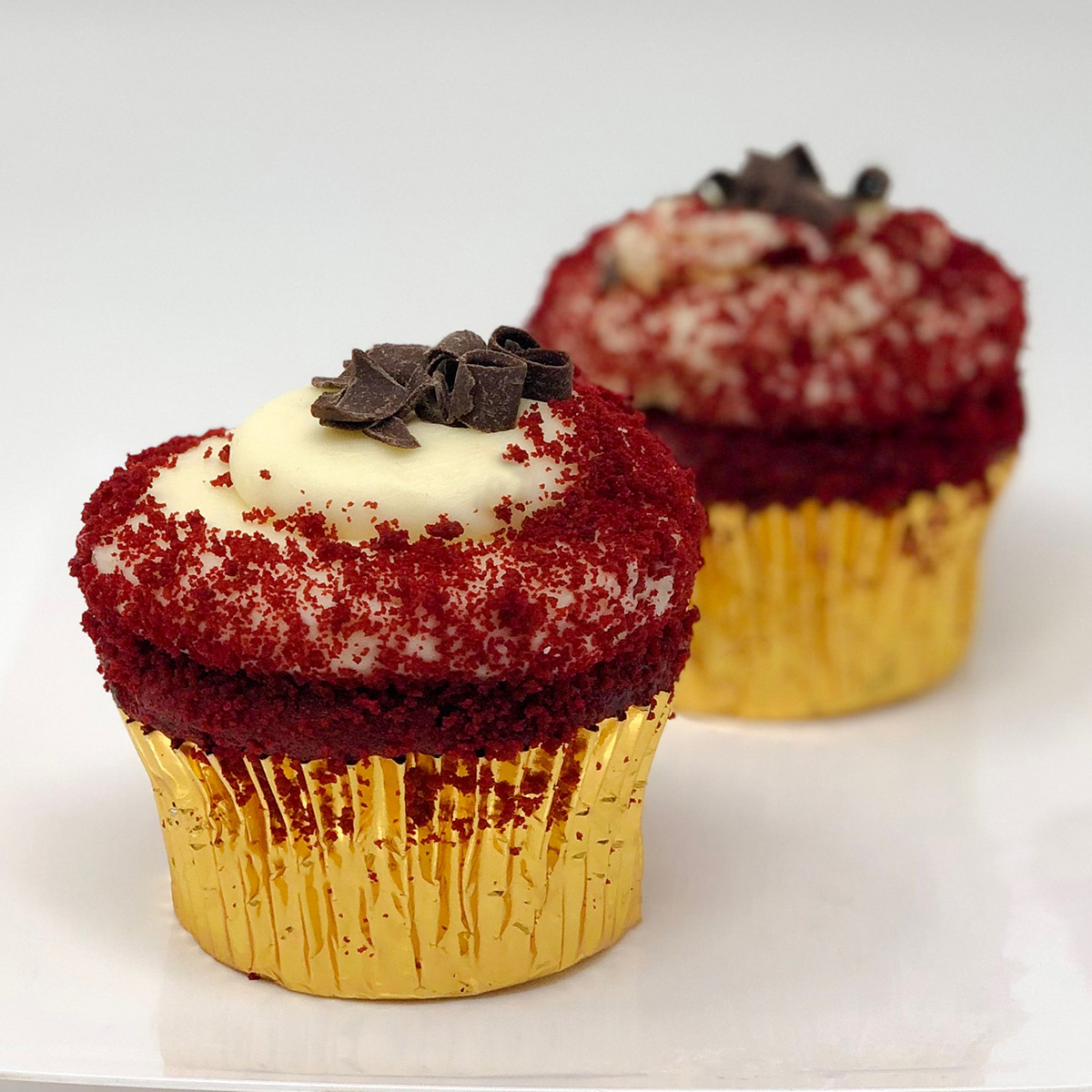 Order Southern Red Velvet Cupcake food online from Merritt's Bakery  store, Tulsa on bringmethat.com