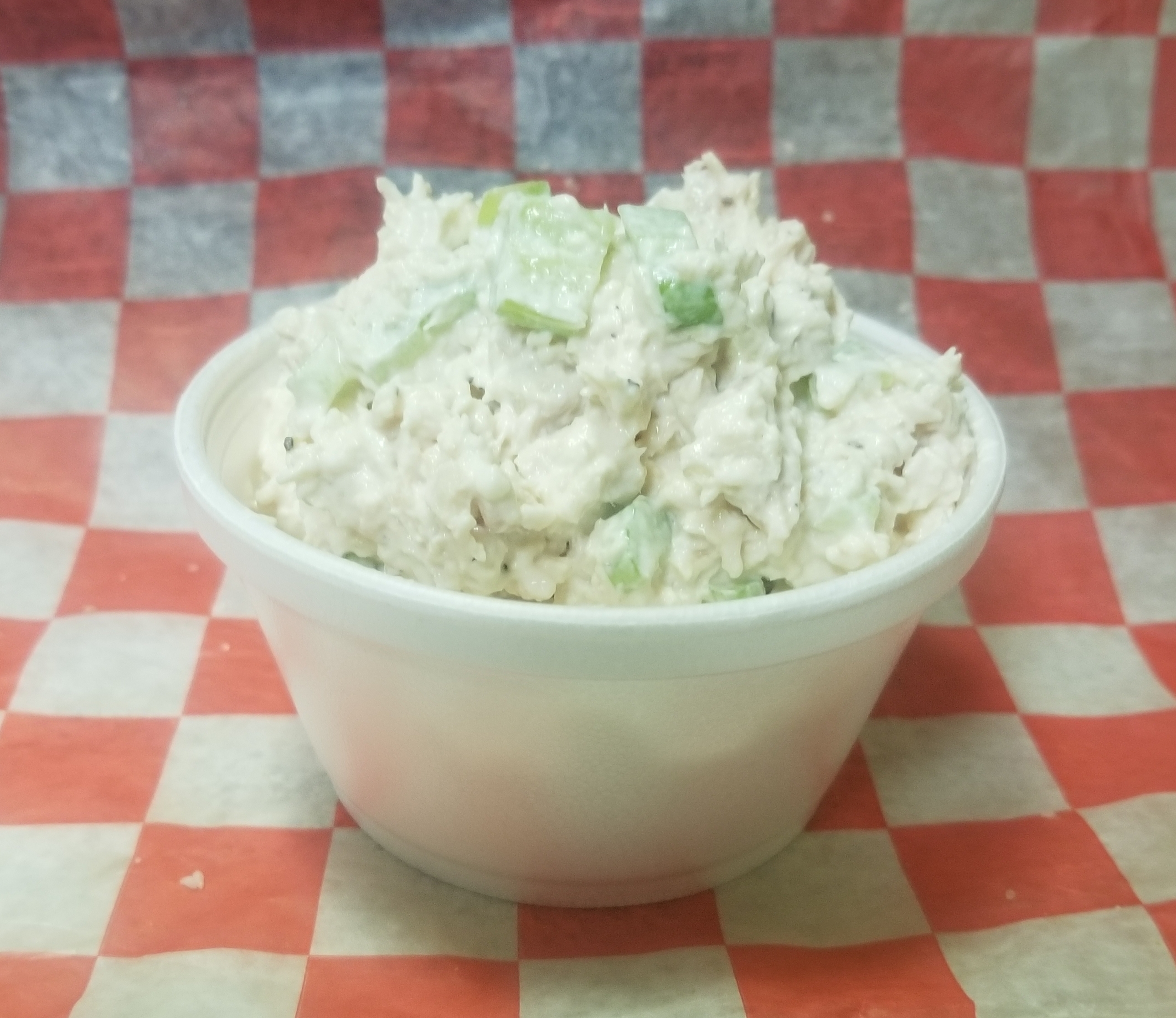 Order Medium Container Chicken Salad 8oz food online from The Pretzel Shop store, Pittsburgh on bringmethat.com