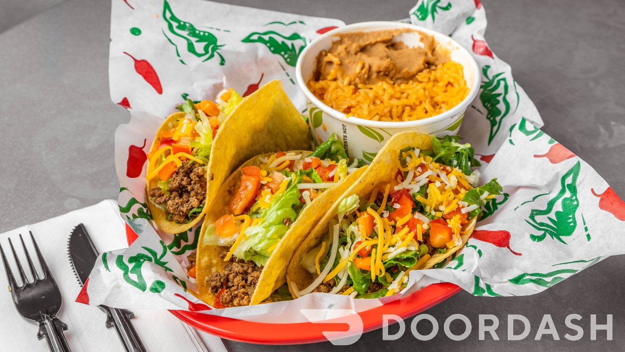 Order 3 Ground Sirlon Tacos food online from The Taco Joint store, Dallas on bringmethat.com