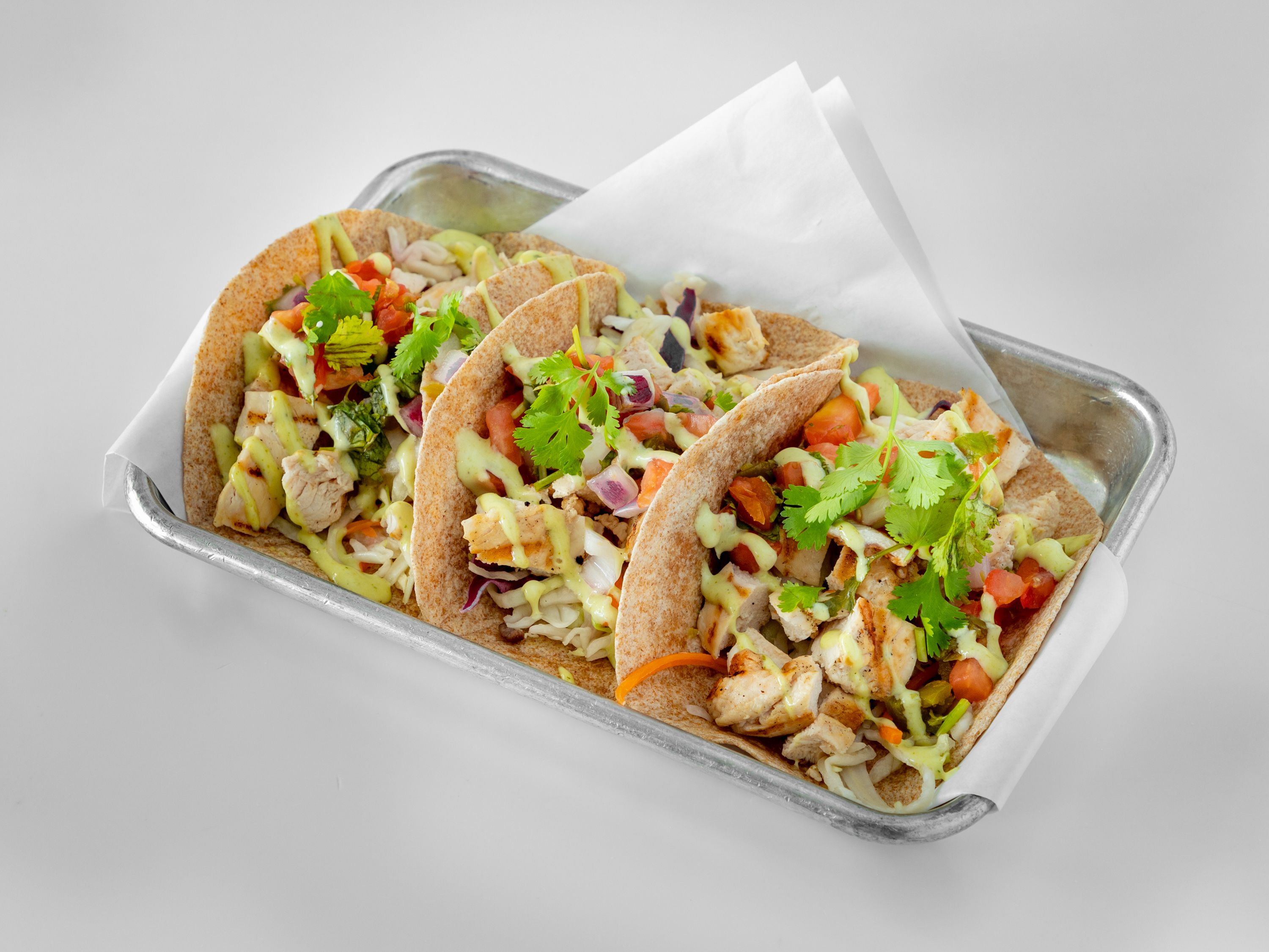 Order Fueled Chicken Tacos food online from Fueled Fresh Kitchen store, Draper on bringmethat.com