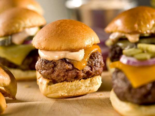 Order Burger with Vermont Cheddar food online from Roto Features store, South Burlington on bringmethat.com