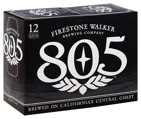 Order Firestone Walker 805 12 Pack 12 oz. Cans food online from Village Wine & Spirits store, Ventura on bringmethat.com