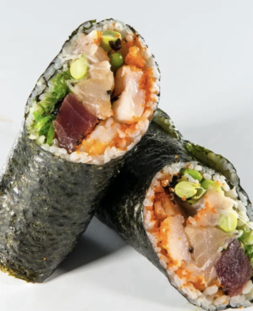 Order Poke Burrito Lunch # food online from Abi sushi store, Astoria on bringmethat.com