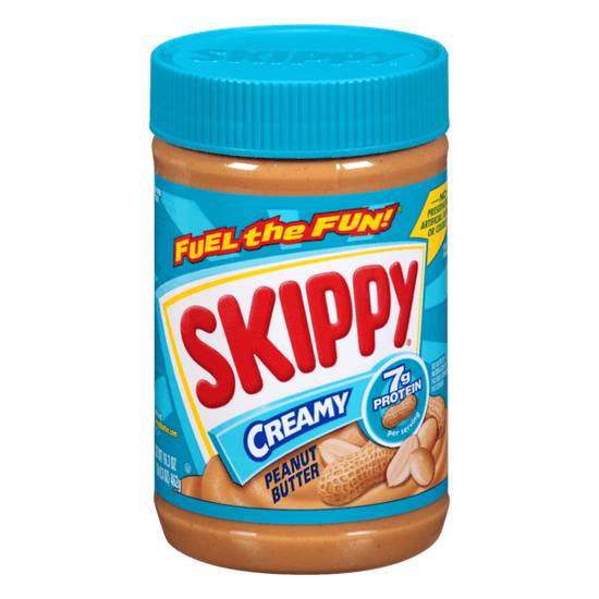 Order Skippy Creamy Peanut Butter 16.3oz  food online from Casey store, Russellville on bringmethat.com