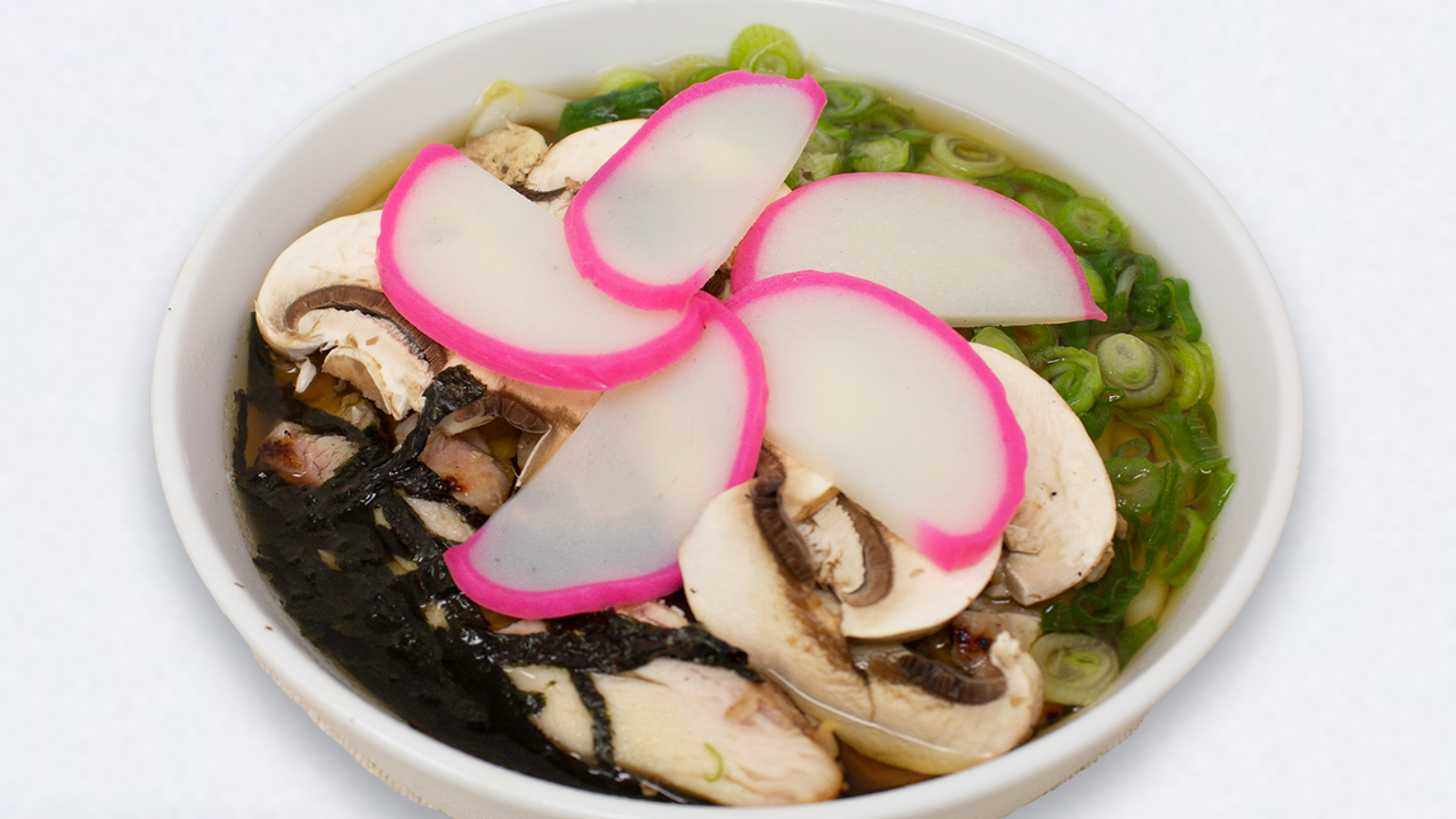 Order Udon Noodle Soup with Grilled Chicken food online from SanSai Japanese Grill  store, Woodland Hills on bringmethat.com