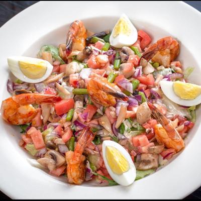 Order Pancho's Salad food online from Aqua Marina Italian Cuisine store, New York on bringmethat.com