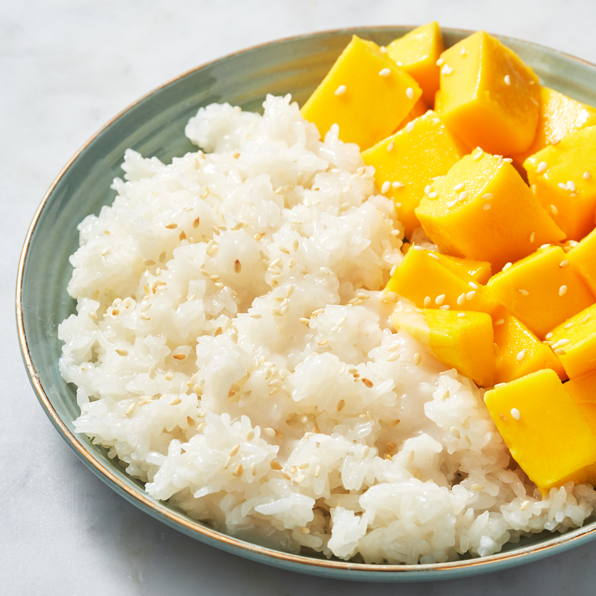 Order Sweet Rice with Mango food online from Thai Village store, American Fork on bringmethat.com