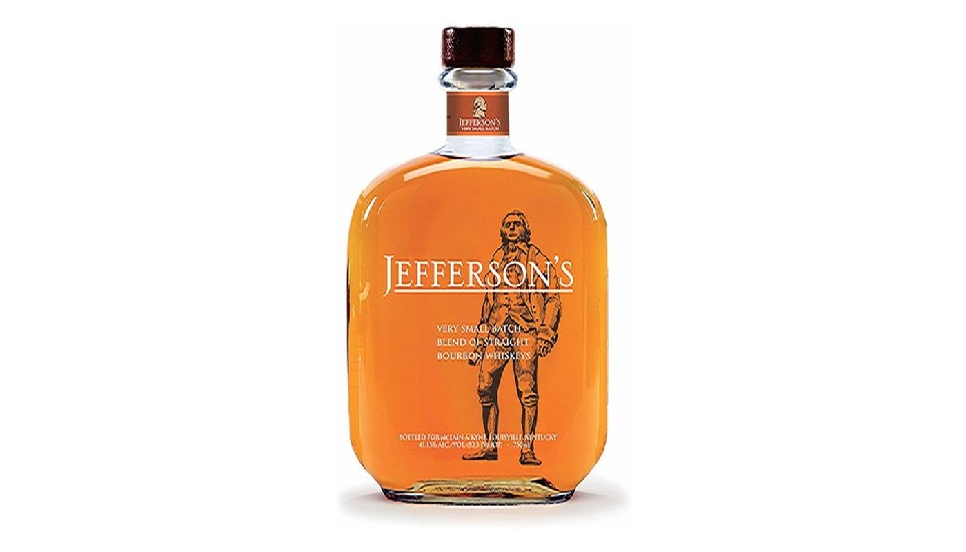 Order Jefferson's Very Small Batch Kentucky Straight Bourbon Whiskey 750mL food online from Robert Market store, Los Angeles on bringmethat.com