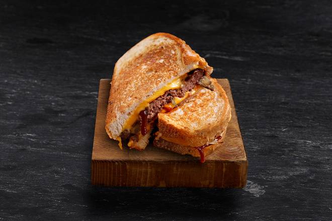 Order Sourdough Patty Melt food online from Shari'S Cafe store, McMinnville on bringmethat.com