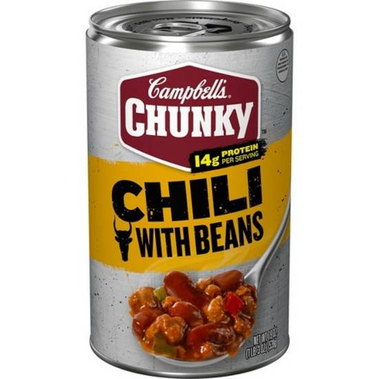 Order Campbell's Chunky Chili w/Beans food online from IV Deli Mart store, Goleta on bringmethat.com