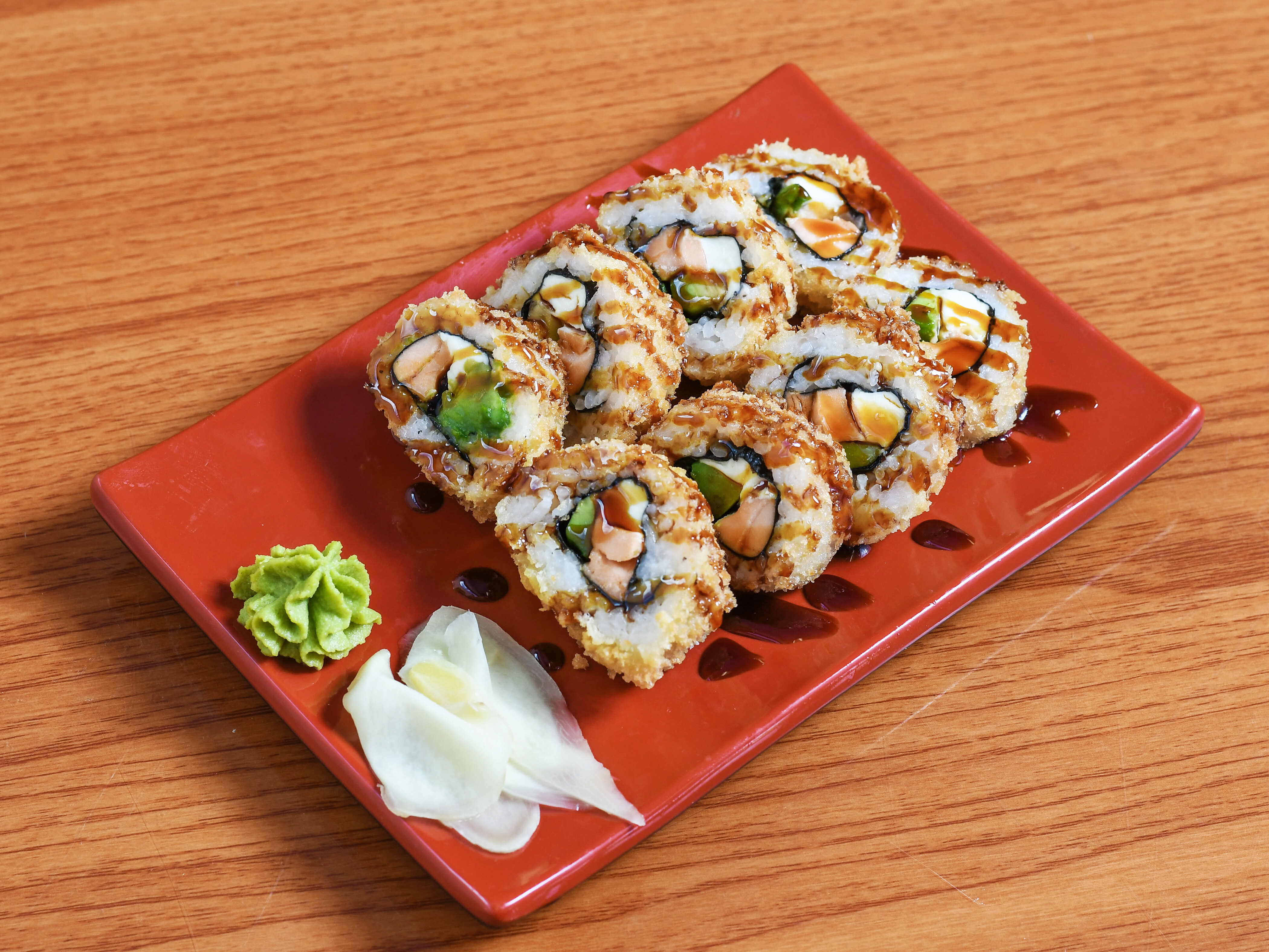Order Las Vegas Deep-Fried Roll food online from Mr Sushi store, Asheville on bringmethat.com