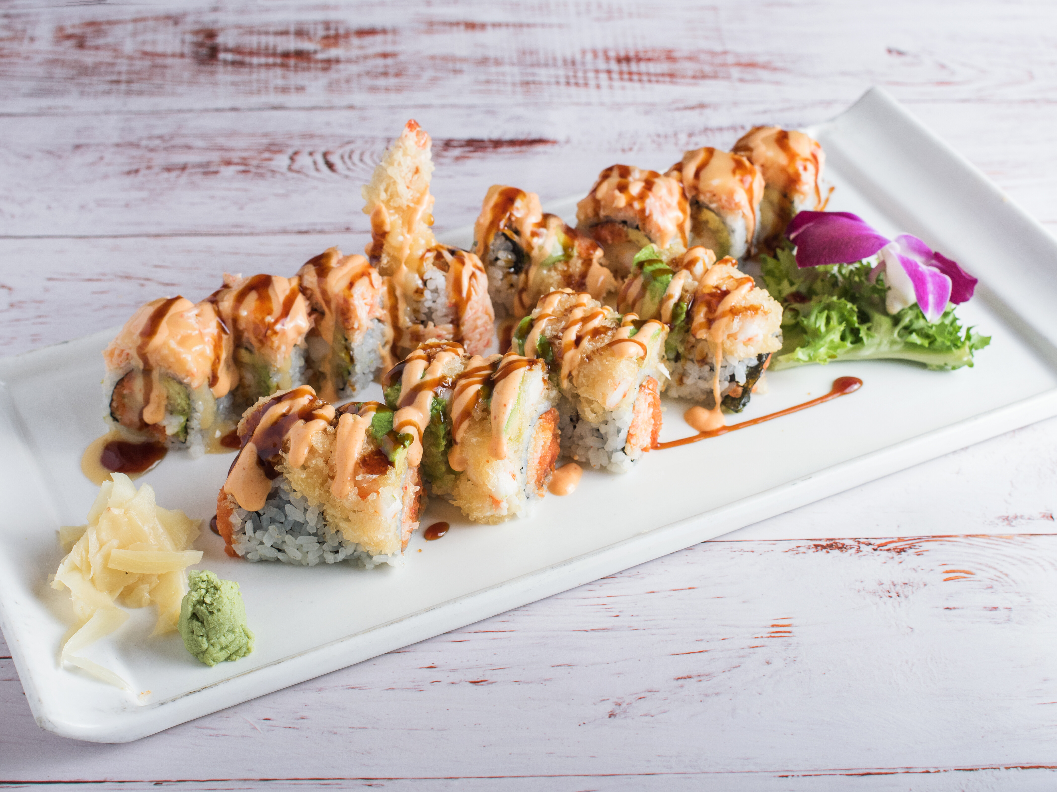 Order Western Ave Roll food online from Hana Japanese Steakhouse store, Albany on bringmethat.com