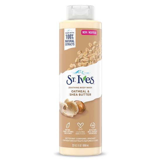 Order St. Ives Soothing Cruelty-Free Oatmeal & Shea Butter Body Wash, 22 OZ food online from CVS store, INGLEWOOD on bringmethat.com