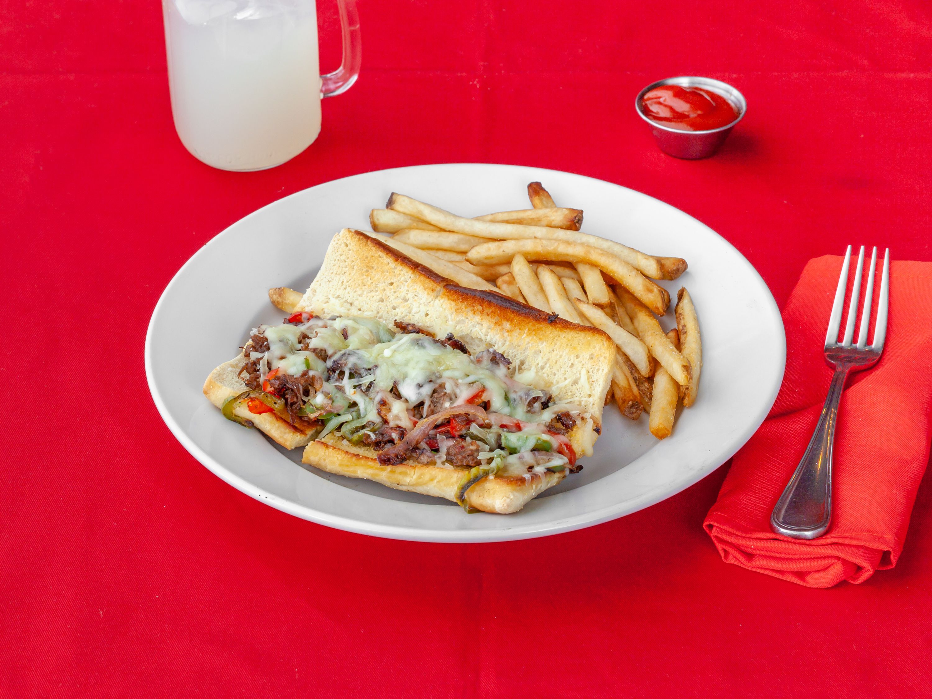 Order Philly Cheese Steak food online from Stacks store, Cicero on bringmethat.com
