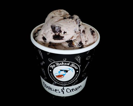 Order Cookies & Cream Pint food online from The Baked Bear Bethesda store, Rockville on bringmethat.com
