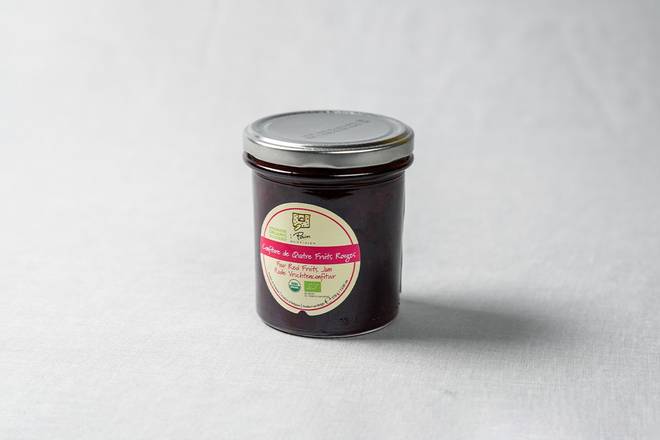 Order Organic Four Red Fruits Jam food online from Le Pain Quotidien store, Greenwich on bringmethat.com