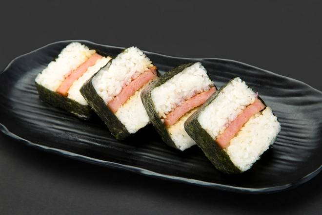 Order Spam Musubi food online from Shin-Sen-Gumi Hakata Ramen store, Fountain Valley on bringmethat.com