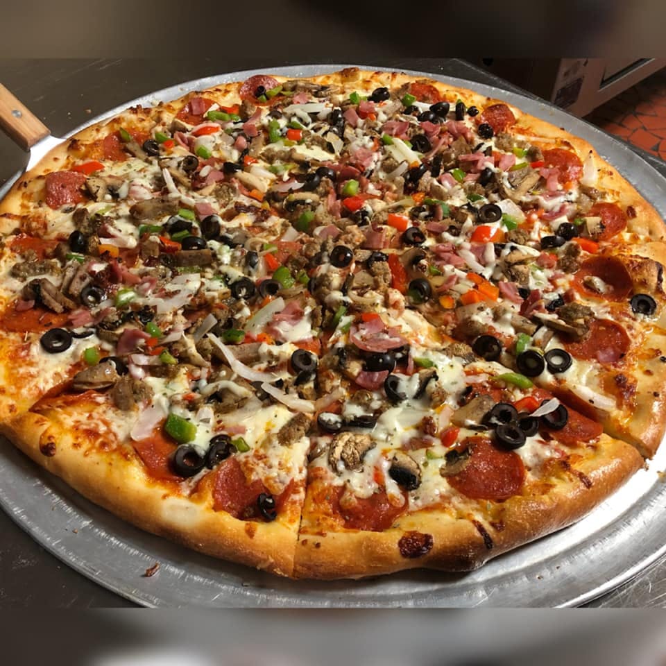 Order Meat Lovers Pizza - 12" food online from Our Place Pizzeria & Ristorante store, Branford on bringmethat.com