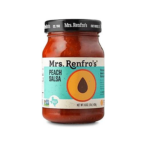 Order Mrs. Renfro's Peach Salsa (16 OZ) 76763 food online from Bevmo! store, Albany on bringmethat.com
