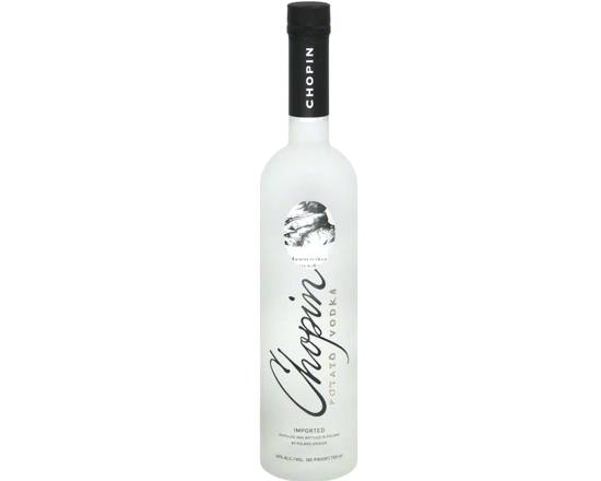 Order Chopin Vodka, 750mL liquor (40% ABV) food online from Ranch Market Too store, Yountville on bringmethat.com