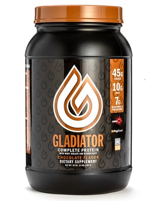 Order Gladiator Tub 2LB, Chocolate food online from Smoothie King store, Georgetown on bringmethat.com