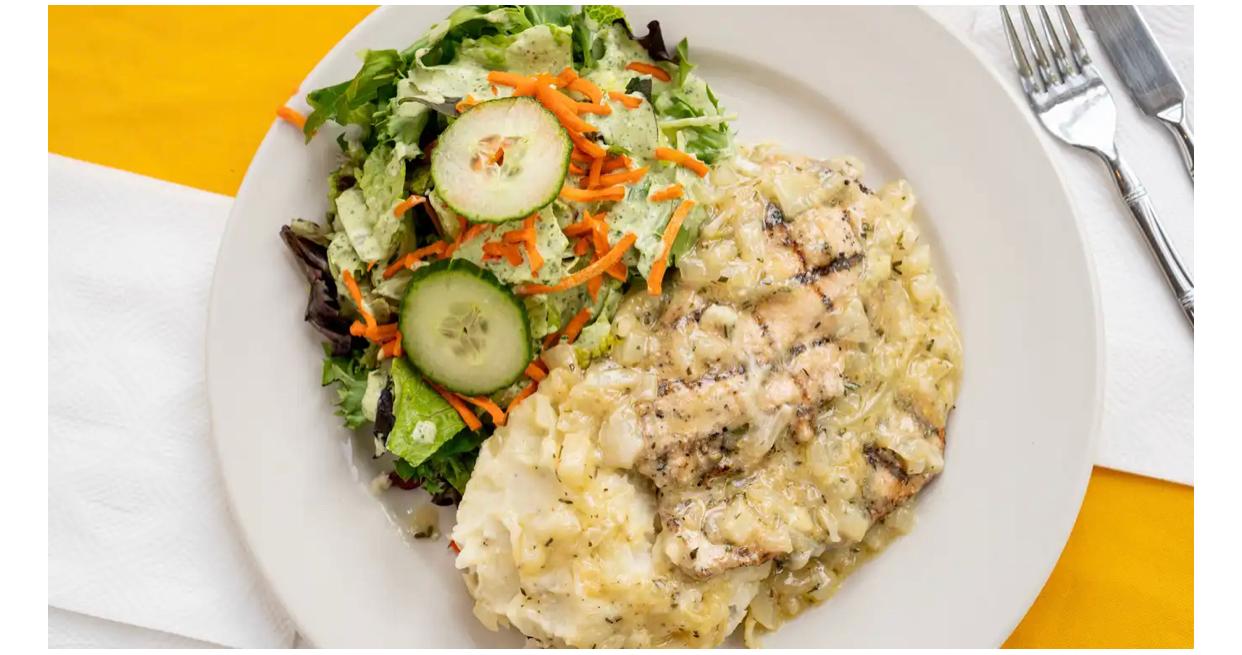 Order Chicken Breast with Lemon Butter food online from Rio California store, Oakland on bringmethat.com
