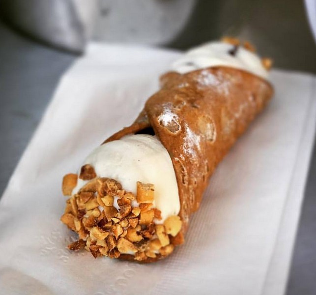 Order Large Cannolo food online from Dolce Sicilia store, San Jose on bringmethat.com