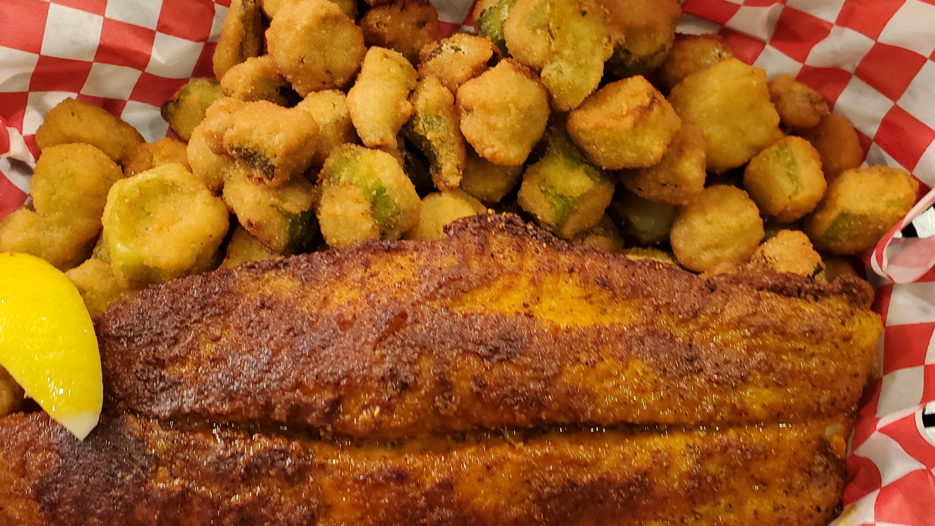 Order Grilled or Fried Basa Fish food online from Southern Kitchen store, Kansas City on bringmethat.com