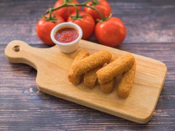 Order Mozzarella Sticks - 6 Pieces food online from Pats Pizzeria store, Lindenwold on bringmethat.com