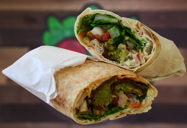 Order The Friendly Falafel food online from The Happy Pita Food Truck store, Malvern on bringmethat.com