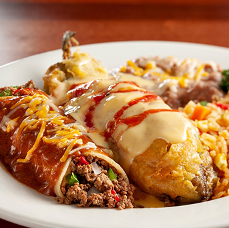 Order Chile Relleno & Enchilada food online from Abuelo store, Oklahoma City on bringmethat.com