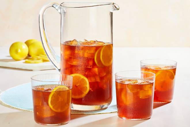 Order GALLON ICED TEA food online from California Pizza Kitchen at Bethesda store, Bethesda on bringmethat.com