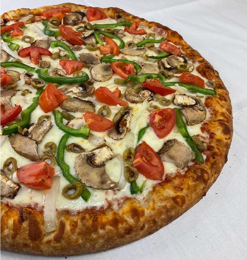 Order Small Vegetarian Pizza food online from Benito's Pizza store, Royal Oak on bringmethat.com