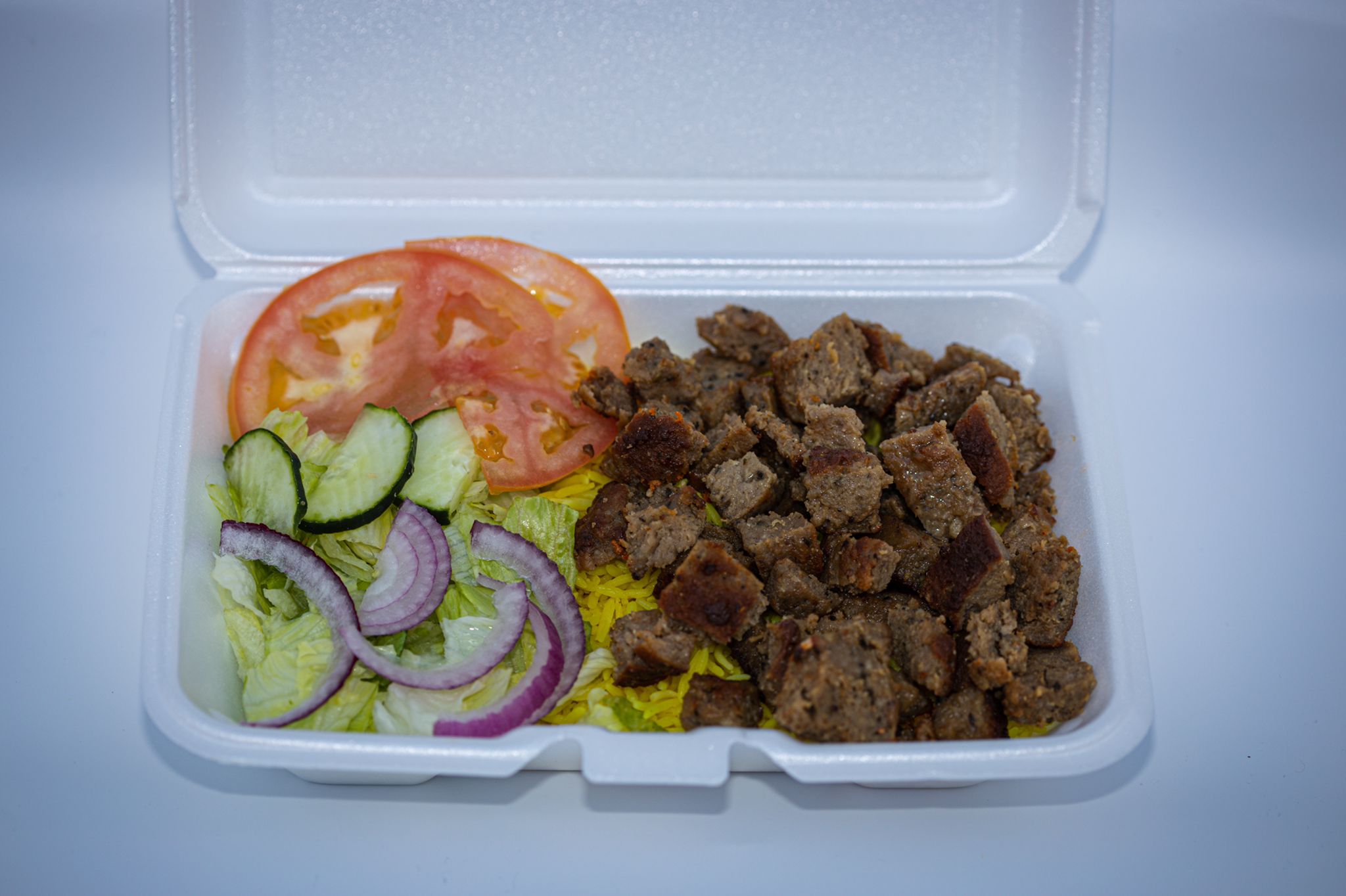 Order Lamb Over Rice with Drink food online from Nyc Style Gyro store, Jersey City on bringmethat.com