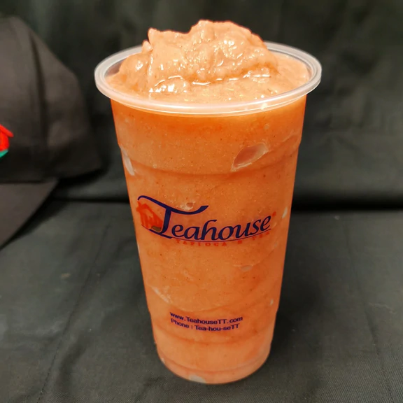 Order Strawberry Lime Ice Blend food online from The Teahouse store, Houston on bringmethat.com