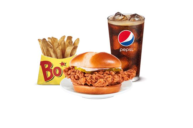 Order Bo's Chicken Sandwich Combo food online from Bojangles store, Garner on bringmethat.com