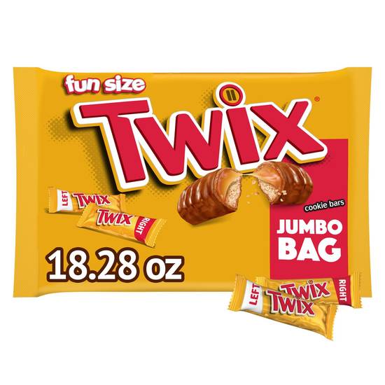 Order TWIX Caramel Fun Size Chocolate Cookie Candy Bars, 18.28 OZ food online from CVS store, SAN FERNANDO on bringmethat.com