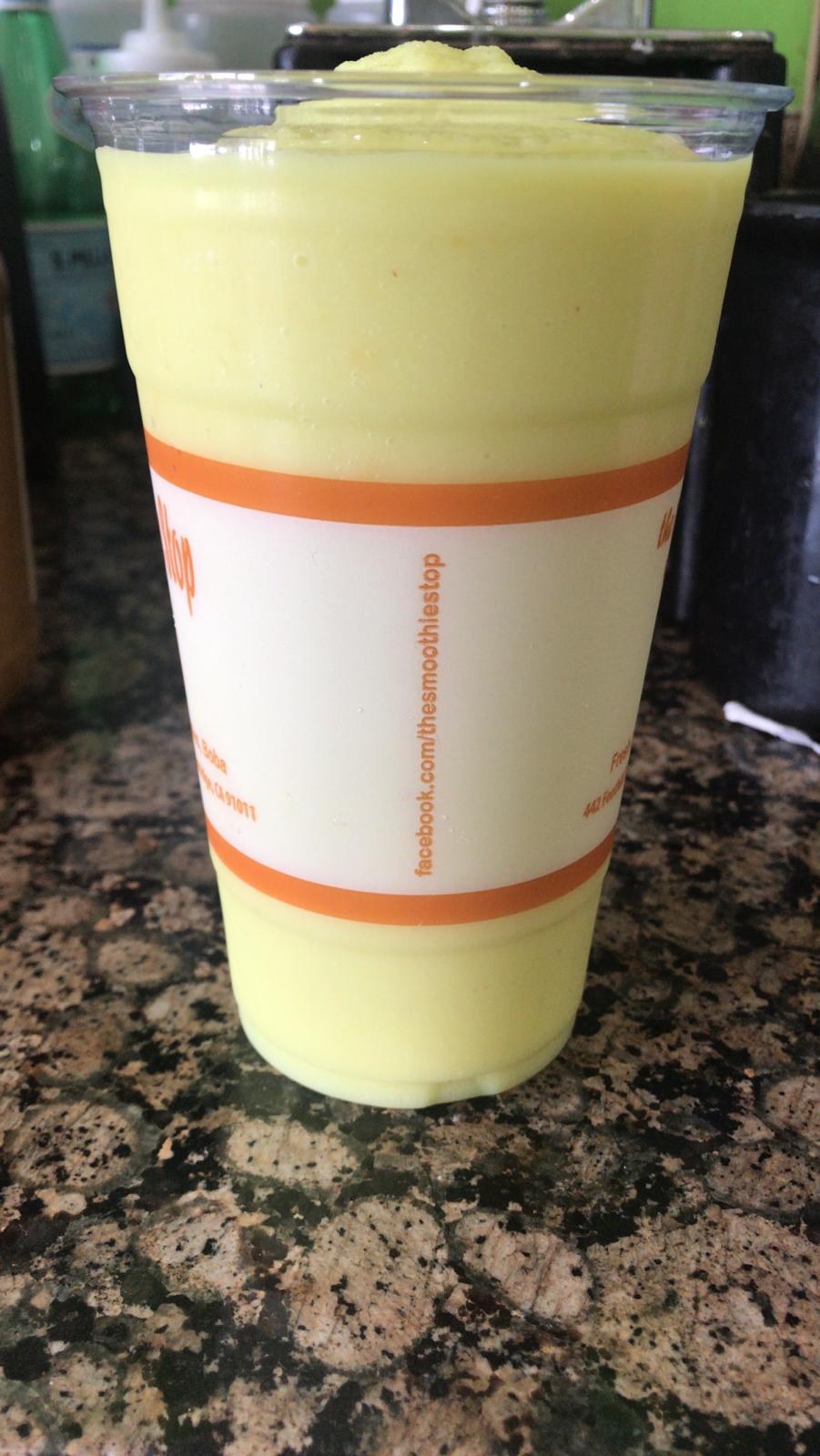 Order Cool Lime Smoothie food online from The Smoothie Stop store, La Canada Flintridge on bringmethat.com