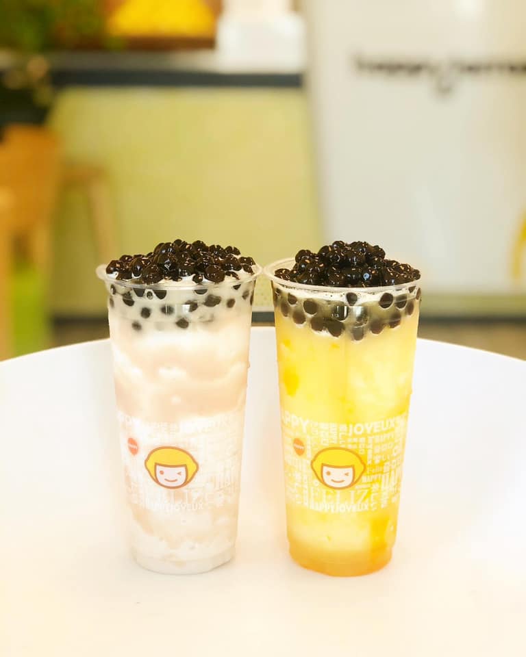 Order G4. Taro Milk Shake Smoothie food online from Happy Lemon store, Fresno on bringmethat.com