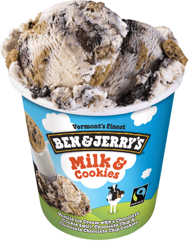 Order Milk & Cookies food online from Ben and Jerry's store, Christiansburg on bringmethat.com